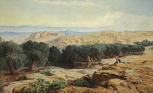 Bethlehem, 1861, Edward Lear