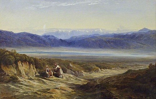 Thermopylae, 1872, Edward Lear