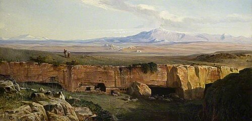 Campagna di Roma, 1878, Edward Lear