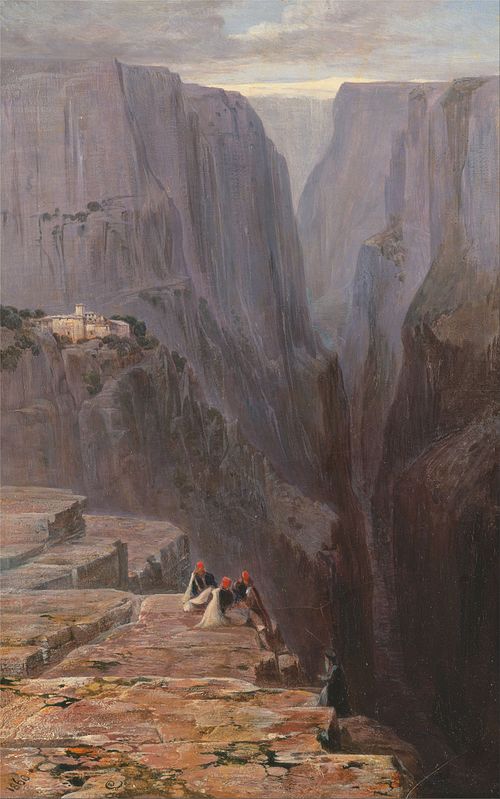 Zagori, Greece, 1860, Edward Lear