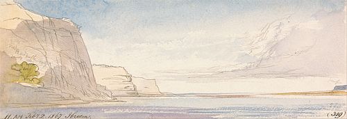 Ibreem, 11-00 am, 2 February 1867 (319), 1867, Edward Lear
