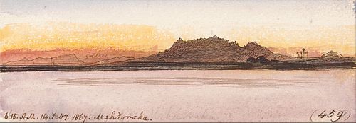 Maharraka, 1867, Edward Lear