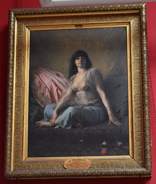 La sultana, 1885, Gaston Casimir Saint-Pierre