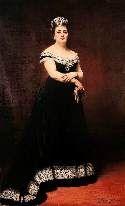Portrait de Madame Claude Vignon, , Gaston Casimir Saint-Pierre