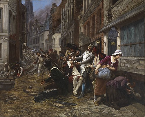 Episode of the Siege of Lille, 1792, 1891, Gaston Mélingue