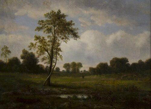 Landscape with Figures, 1846, Théodore Rousseau