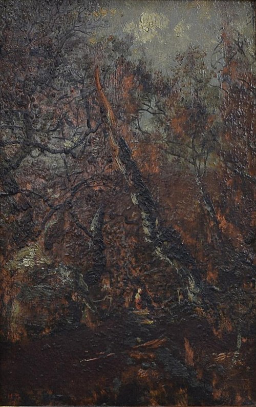 Landscape Study, 1858, Théodore Rousseau