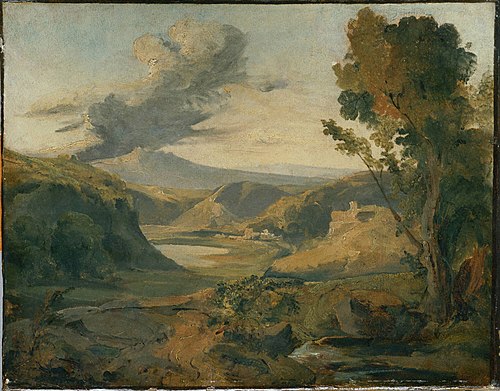 Landscape (Auvergne?), , Théodore Rousseau