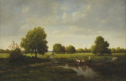L'Abreuvoir, , Théodore Rousseau