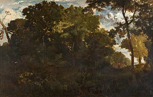 The Forest of Clairbois, 1837, Théodore Rousseau