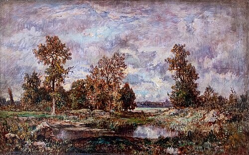 Paysage, , Théodore Rousseau