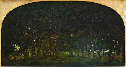 L'allée des châtaigniers, 1837, Théodore Rousseau