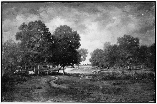 A River in a Meadow, 1840, Théodore Rousseau