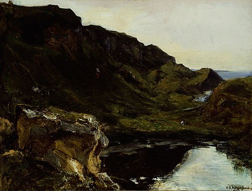 Landscape, 1835, Théodore Rousseau