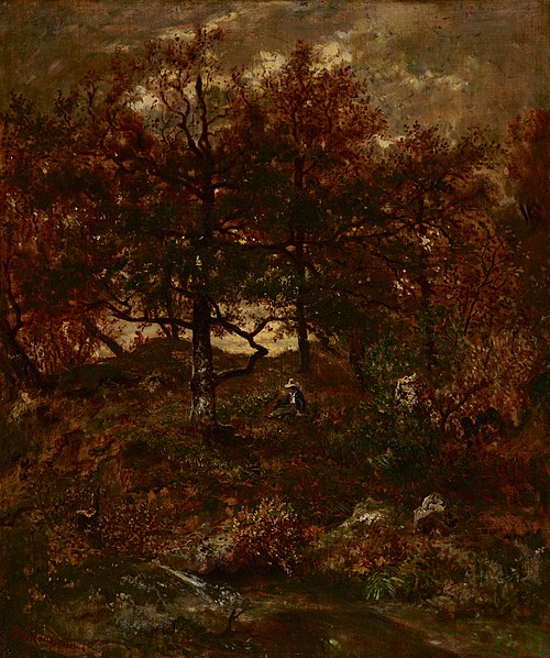 Autumn at St. Jean de Paris, Forest of Fontainebleau, 1846, Théodore Rousseau