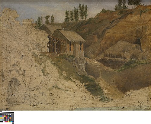La Carrière, 1827, Théodore Rousseau