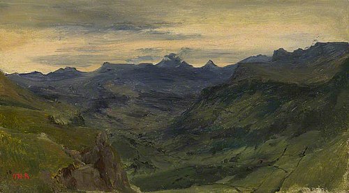 The Valley of St-Vincent, 1830, Théodore Rousseau