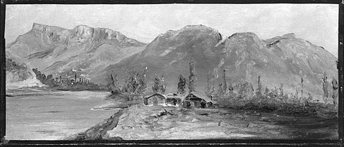 Schweizer Landschaft, 1834, Théodore Rousseau