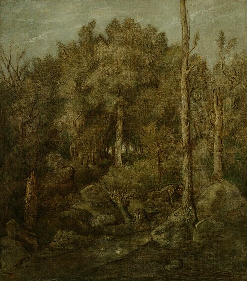 The Forest of Fontainebleau, 1849, Théodore Rousseau