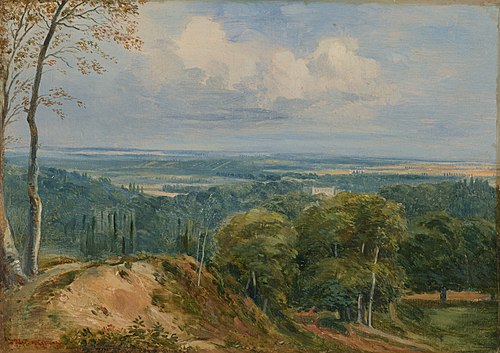 Valley of the Seine, 1831, Théodore Rousseau