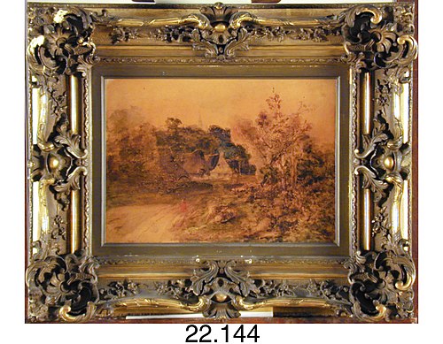 Landscape, , Théodore Rousseau