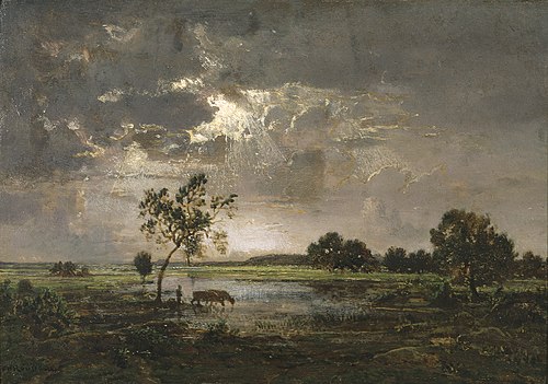 Landscape, 1842, Théodore Rousseau