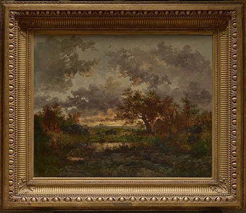The Charcoal Burner's Hut, , Théodore Rousseau