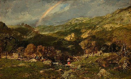 Landscape after a Storm, 1835, Théodore Rousseau