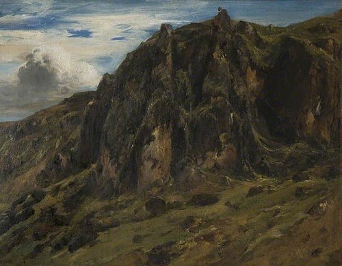 A Landscape in the Auvergne, 1830, Théodore Rousseau