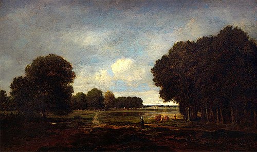 Landscape, 1850, Théodore Rousseau