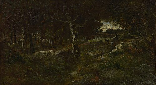 Undergrowth, 1847, Théodore Rousseau