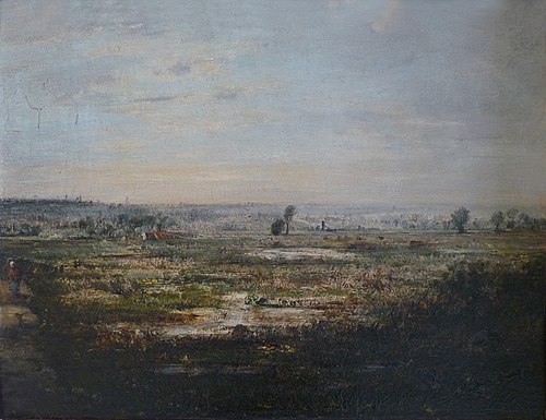 Le marais, 1842, Théodore Rousseau