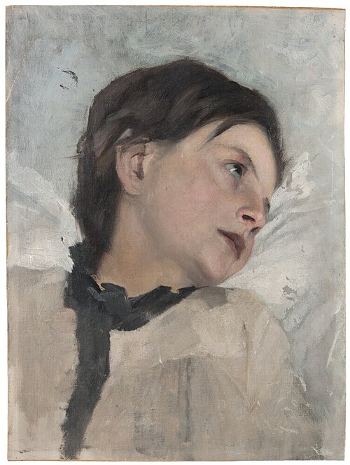 Study for The Convalescent, 1880, Jenny Nyström