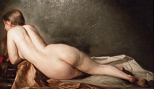 Female model, 1881, Jenny Nyström