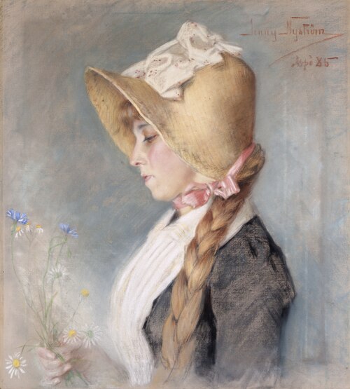 Portrait of a Lady, 1889, Jenny Nyström