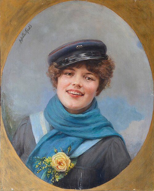 La chauffeuse de tramway, 1914, Georges Achille-Fould