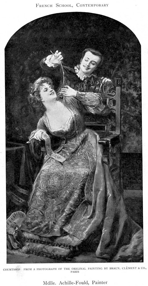 Courtship, 1905, Georges Achille-Fould