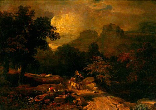 Landscape, 1826, George Arnald