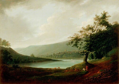 Lake Landscape, , George Arnald