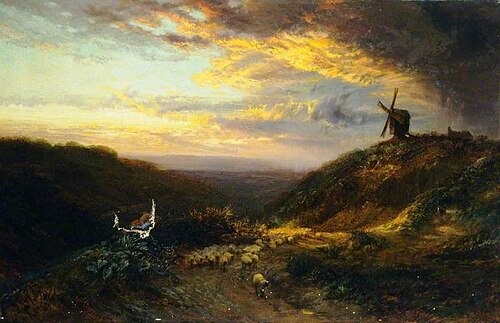 Near Petersfield, Hampshire, 1870, George Cole