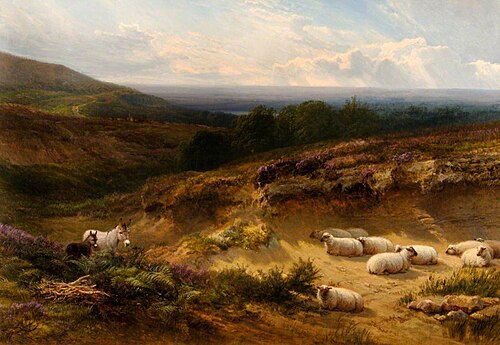 Hampshire Moorland, 1874, George Cole