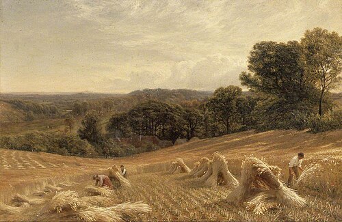 A Cornfield, 1876, George Cole
