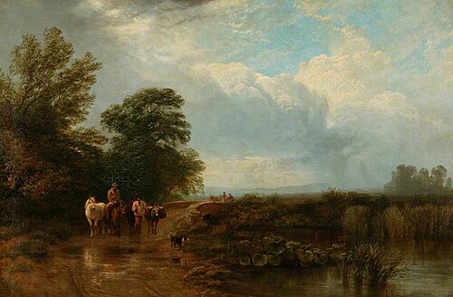 Showery Weather, 1877, George Cole