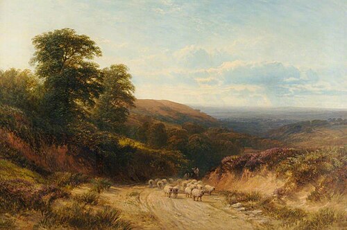 Scene in Hampshire, 1878, George Cole