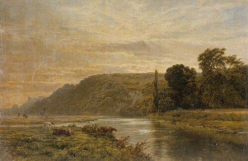 On the Arun, West Sussex, 1878, George Cole