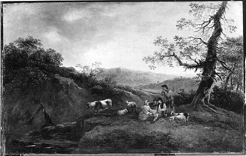 Landschaft, 1757, Georges-Frédéric Meyer