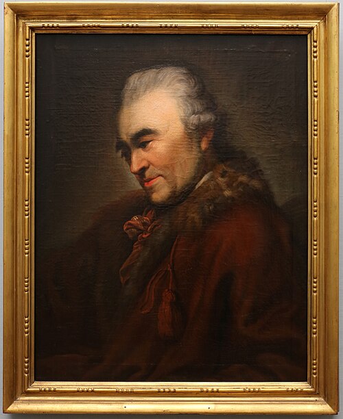 Portrait de Johann Georg Sulzer, 1777, Anton Graff