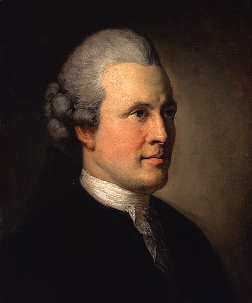Doctor and Philosopher Johann Georg, Ritter von Zimmermann, 1772, Anton Graff