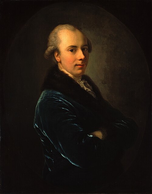 Portrait of Georg Friedrich von Martens, 1780, Anton Graff