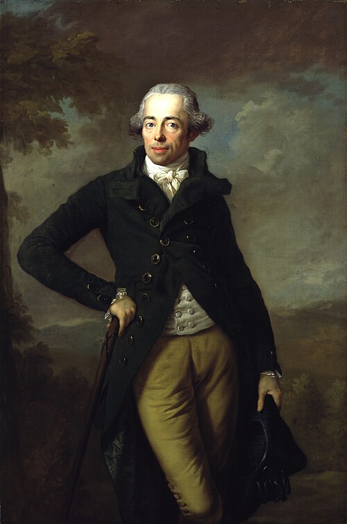Heinrich XIV. Reuss Elder Line (Reuß ältere Linie) (1749-1799), 1789, Anton Graff